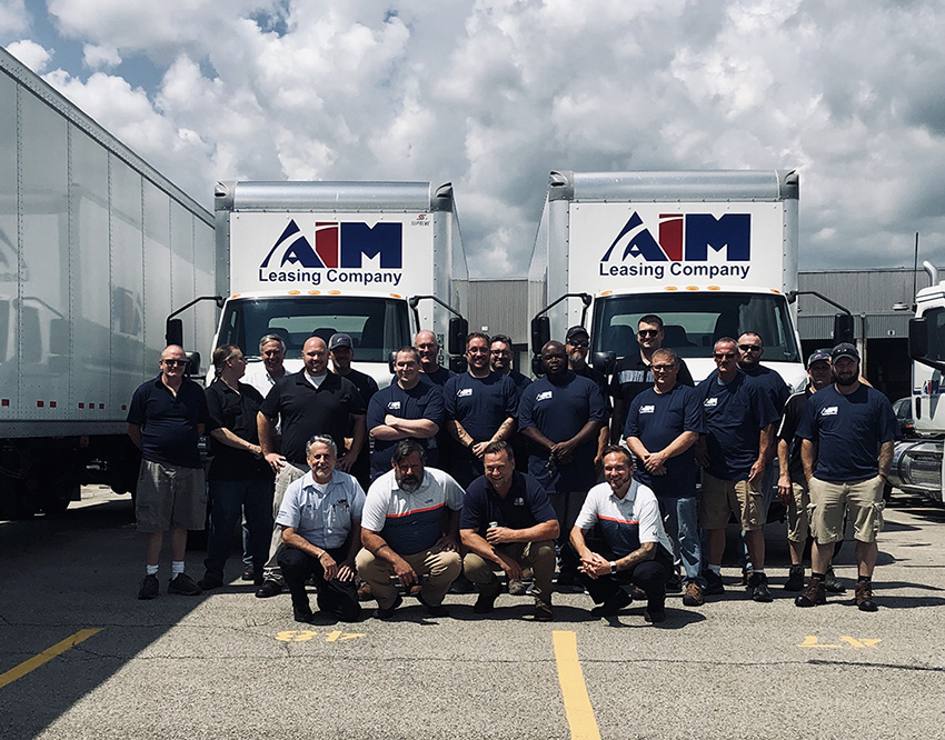 Aim Integrated Logistics team photo.